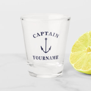 Kapitän: Nautical Anchor Shot Glass Schnapsglas