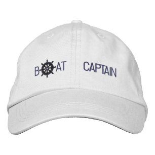 Kapitän Nautical Schiffsruder Benutzerdefinierte B Bestickte Baseballkappe