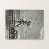 Kapitän Nemo aus 2000 Ligen unter dem Meer Puzzle (Horizontal)