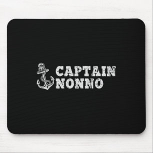 Kapitän Nonno Segeln Booten Vintage Boot Anker Mousepad