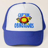Kapitän Obnoxious Funny Truckerkappe (Vorderseite)