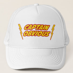 Kapitän Obvious Superhero Truckerkappe