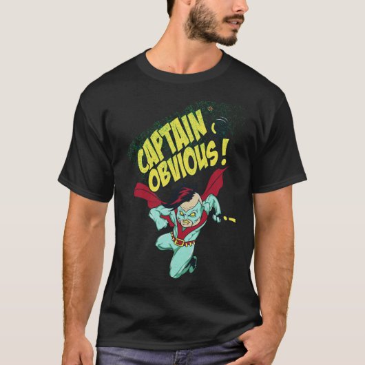 Kapitän Obvious Tshirt (Vorderseite)