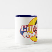 Kapitän Obvious Zweifarbige Tasse (Mittel)