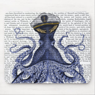 Kapitän Octopus Mousepad