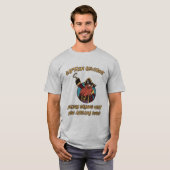 Kapitän offenes Sprichwort T-Shirt (Vorne ganz)