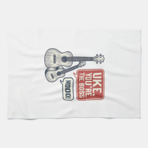 Kapitän Papa Anker Vintage-Shirt-Design_1 Geschirrtuch