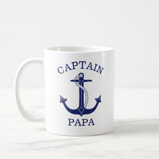 Kapitän Papa Grandvater Kaffeetasse (Links)