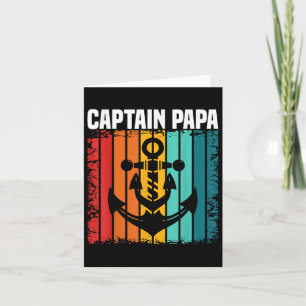 Kapitän Papa Pontoon Seesailor Fischerboot Karte