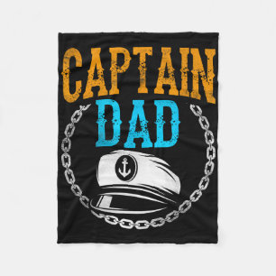 Kapitän Papa Schiff Boot Bootfahren Yacht Vater Da Fleecedecke