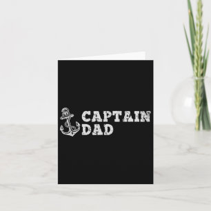 Kapitän Papa Segeln Booten Vintage Boot Anker Fu Karte