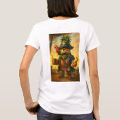 Kapitän PineBeard-Ananas-Reich T-Shirt (Rückseite)
