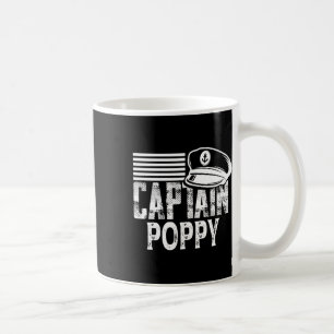 Kapitän Poppy - Segelkapitän Hut Bootbesitzer Boa Kaffeetasse