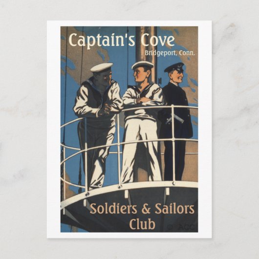 Kapitän Postkarte (Vorderseite)