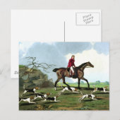 Kapitän Ricketts Postkarte (Vorne/Hinten)
