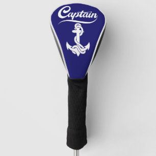 Kapitän Segelboot Anker Nautisches Design Golf Headcover
