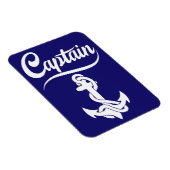 Kapitän Segelboot Anker Nautisches Design Magnet (Rechte Seite)
