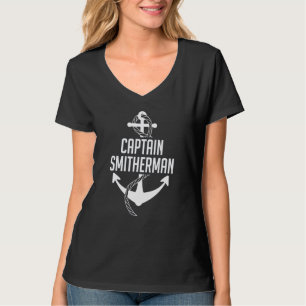 Kapitän Segelboot Segelboot Nautic Anch T-Shirt