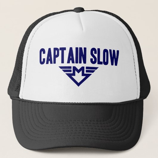 Kapitän Slow Truckerkappe (Vorderseite)
