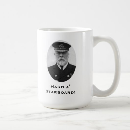 Kapitän Smith Titanic Kaffeetasse (Rechts)