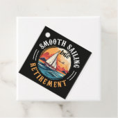 Kapitän Smooth Sailing in den Ruhestand Geschenkanhänger (Beispiel)