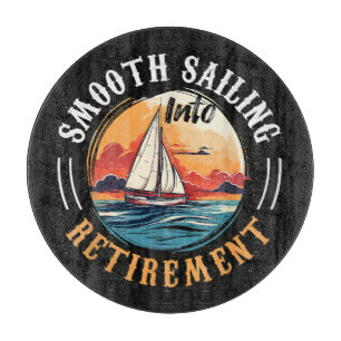 Kapitän Smooth Sailing in den Ruhestand Schneidebrett