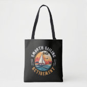 Kapitän Smooth Sailing in den Ruhestand Tasche (Vorderseite)