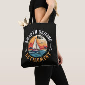 Kapitän Smooth Sailing in den Ruhestand Tasche (Von Nahem)