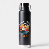 Kapitän Smooth Sailing in den Ruhestand Trinkflasche (Vorne)