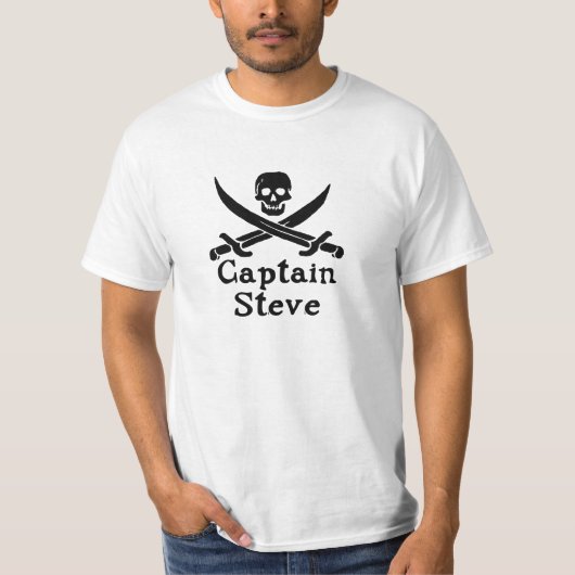 Kapitän Steve T-Shirt (Vorderseite)