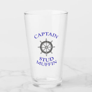 "Kapitän Stud Muffin" Glas
