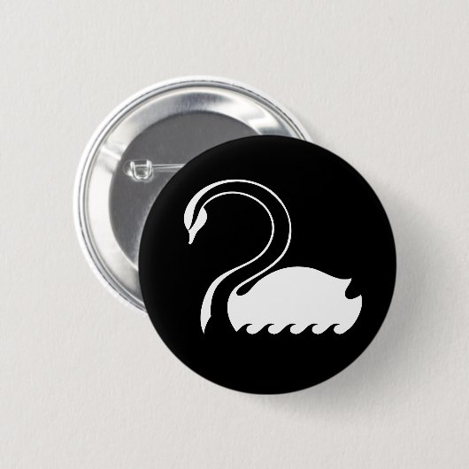 Kapitän Swan Flag Button (Vorne & Hinten)