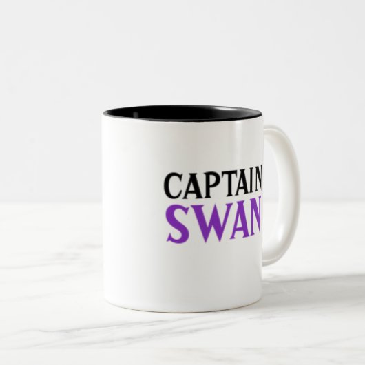 Kapitän Swan Zweifarbige Tasse (VorderseiteRechts)