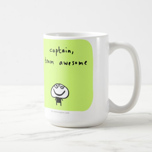 Kapitän, Team fantastisch Kaffeetasse (Rechts)