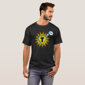 Kapitän Tedium Black T-Shirt (Vorne ganz)
