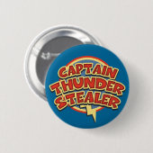 Kapitän Thunderstealer Button (Vorne & Hinten)