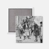 Kapitän Tongrelow nahm die größte Abbildung Magnet (Vorderseite/Rückseite)