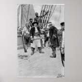 Kapitän Tongrelow nahm die größte Abbildung Poster (Vorne)