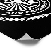 Kapitän und Freundschaft Poster (Ecke)