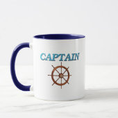 Kapitän und Kapitäns Wheel Tasse (Links)