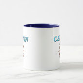 Kapitän und Kapitäns Wheel Tasse (Zentrum)