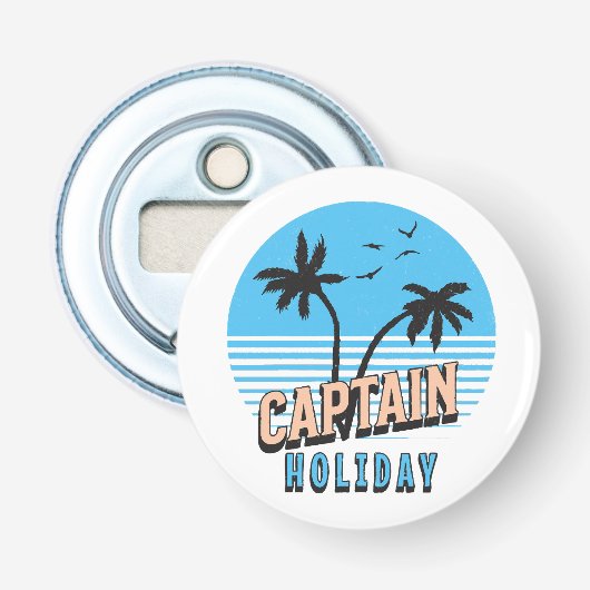 Kapitän Urlaub Flaschenöffner (Vorderseite)