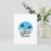 Kapitän Urlaub Postkarte (Stehend Vorderseite)