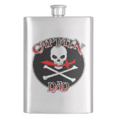 Kapitän-Vater (Cutlass) Flachmann (Vorderseite)