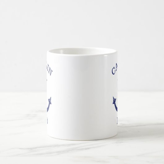 Kapitän Vater Nautical Anchor Kaffeetasse (Mittel)