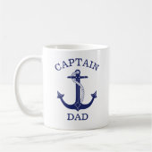 Kapitän Vater Nautical Anchor Kaffeetasse (Links)
