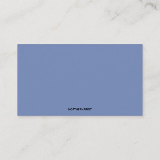 Kapitän Visitenkarte (Rückseite)