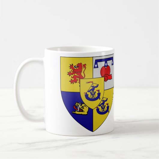 Kapitän von Clan Chattan Arms Kaffeetasse (Links)