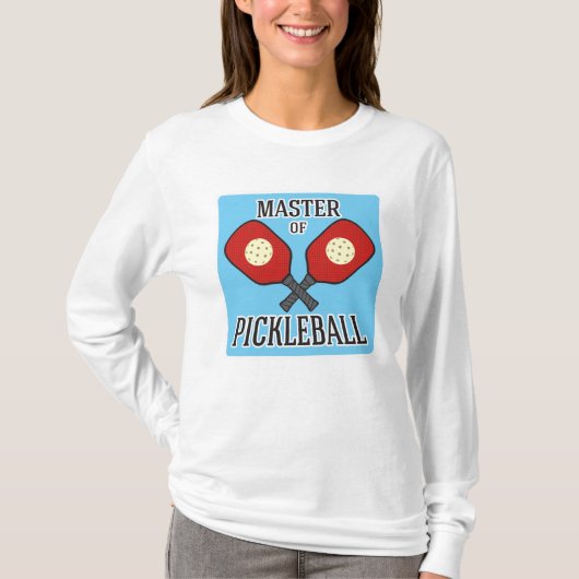 Kapitän von Pickleball T-Shirt (Vorderseite)