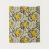 Kapitän zur See-Fisch-Muster Wandteppich (Vorderseite)